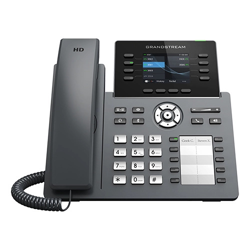 TELEFONO IP PROFESIONAL DE NIVEL DE OPERADOR DE 8 LíNEAS CON BLF, POE, WI-FI Y BLUETOOTH INTEGRADOS